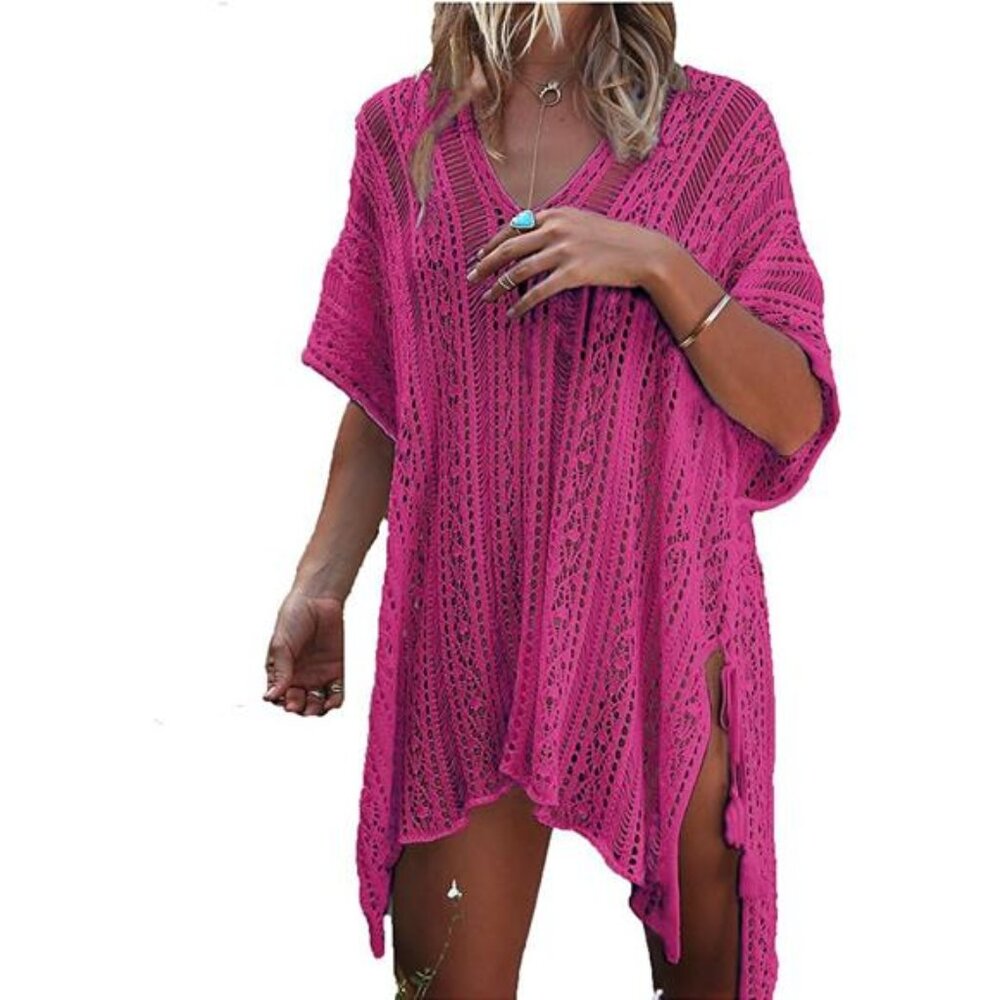 Women's Summer Swimsuit Bikini 2023 Beach Swimwear Crochet Cover up
